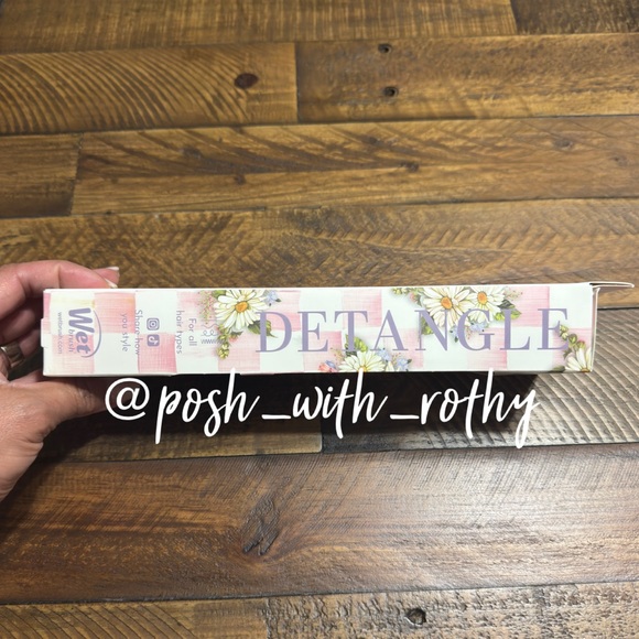 ???MacKenzie-Childs x Wet Brush Original Detangler - Wildflower Dot, NWT main image 7